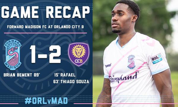 Match Recap  OCB Drops Season Opener at Tampa Bay Rowdies