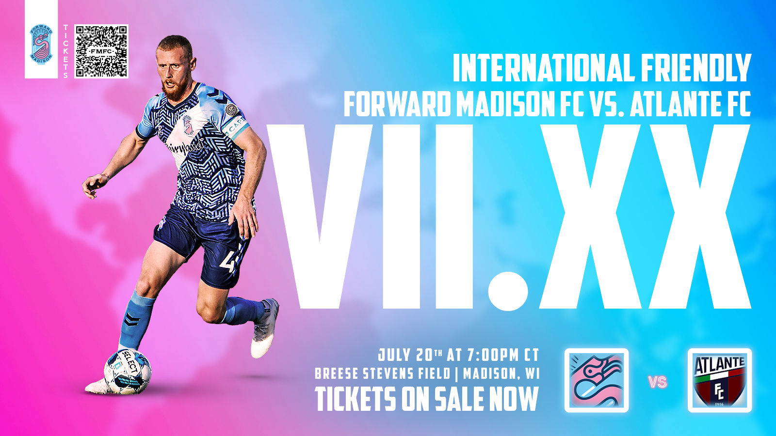 Forward Madison to host storied Mexican club Atlante in international  friendly July 20